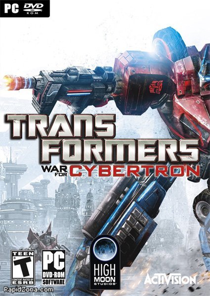 Трансформеры - Битва за Кибертрон / Transformers - War for Cybertron (2010) (RePack) PC 