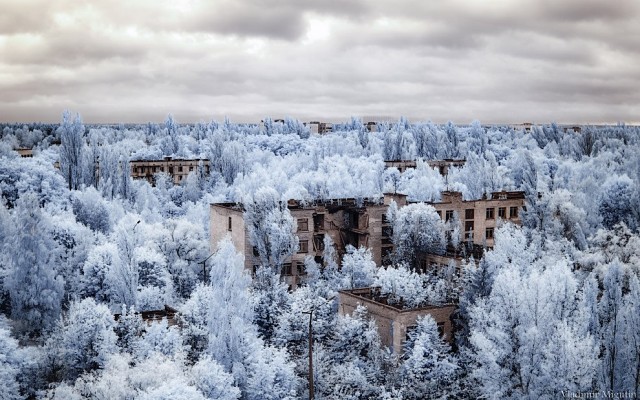 Аномальный Чернобыль зимой