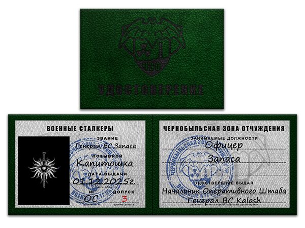 Удостоверения. Успел сделать