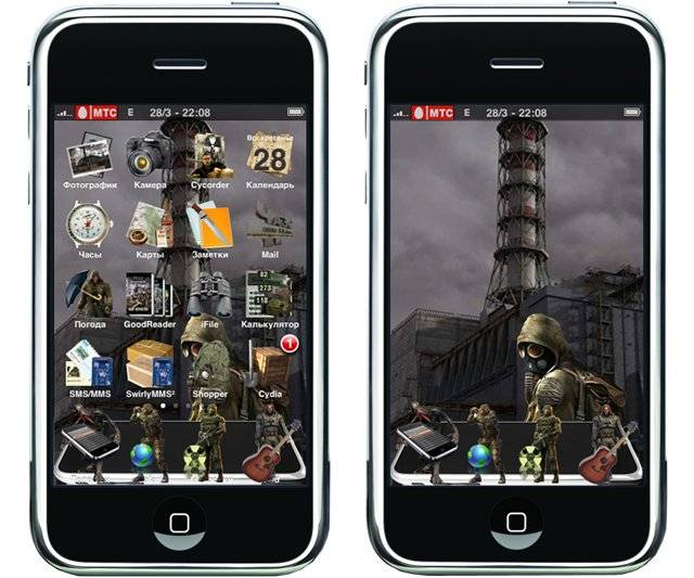 Тема для iPhone и iPod в стиле "PokerStars"